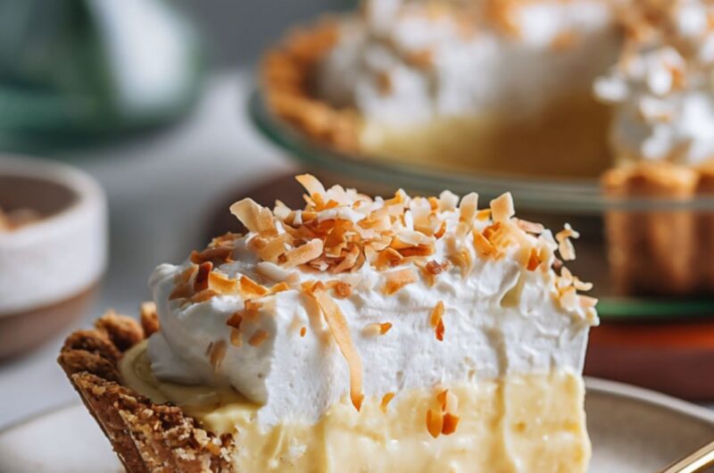 Low Sodium Vegan Coconut Cream Pie Recipe