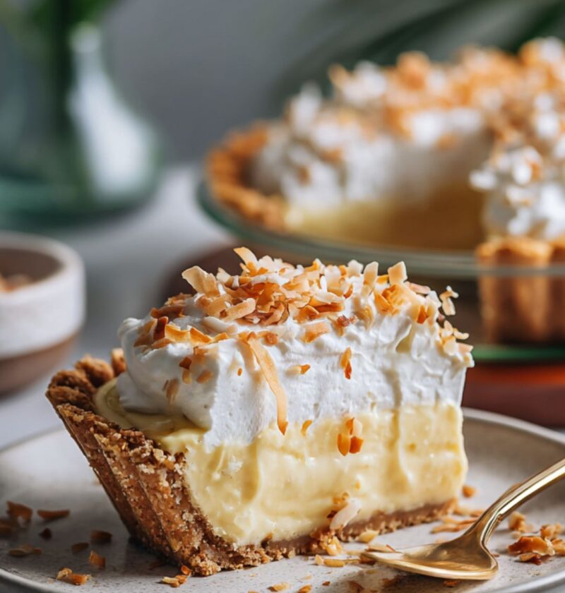 Low Sodium Vegan Coconut Cream Pie Recipe