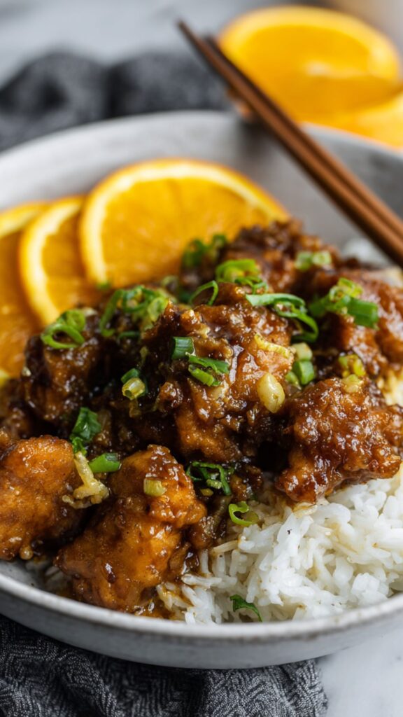 Low Sodium Orange Chicken Recipe