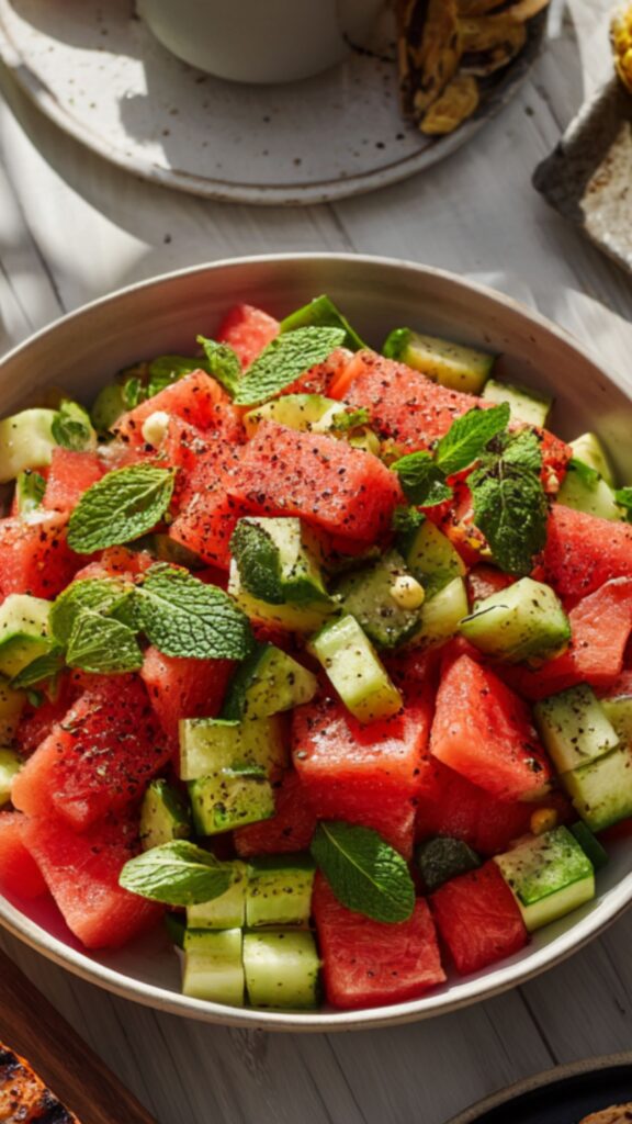 Low Sodium Watermelon Salad Recipe