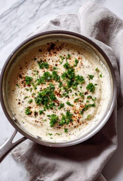 Low Sodium Vegan Alfredo Sauce Recipe