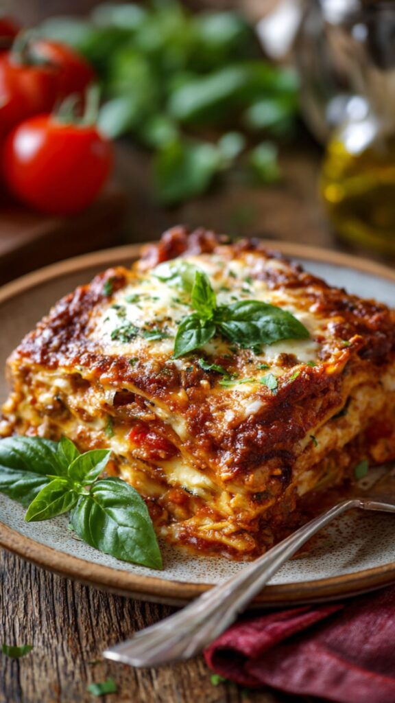 Low Sodium Vegetable Lasagna Recipe