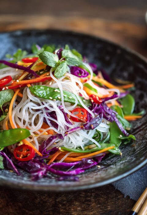 Low Sodium Thai Noodle Salad Recipe