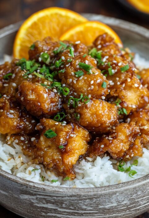 Low Sodium Orange Chicken Recipe