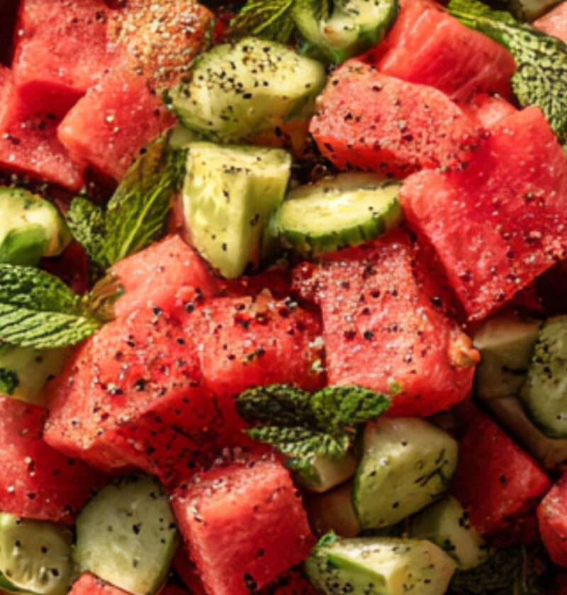 Low Sodium Watermelon Salad Recipe