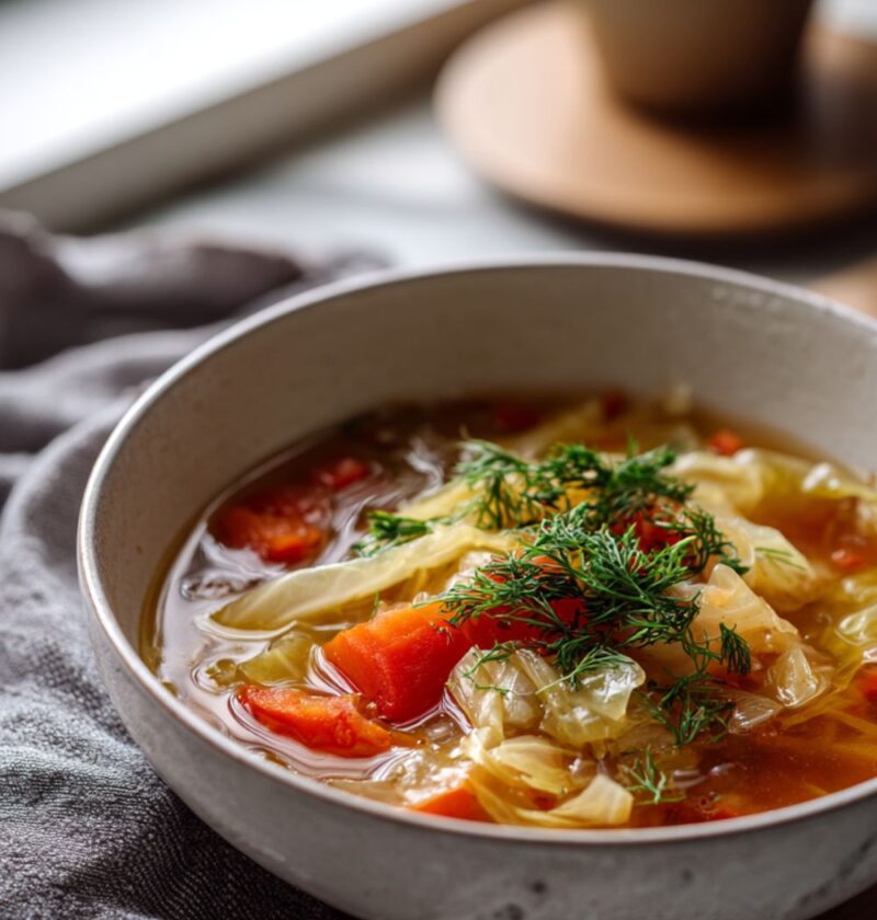 Low Sodium Cabbage Soup Recipe