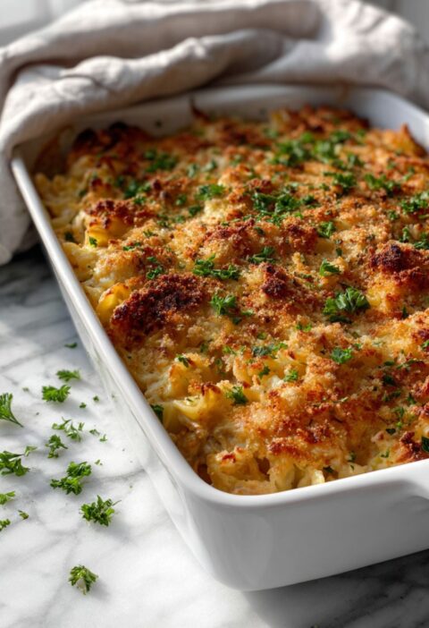 Easy Low Sodium Tuna Noodle Casserole Recipe