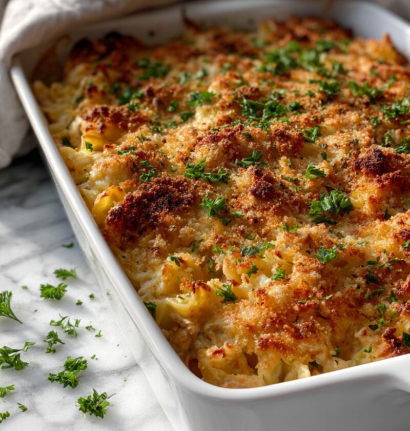 Easy Low Sodium Tuna Noodle Casserole Recipe