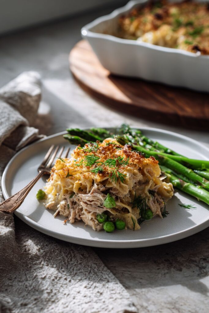 Easy Low Sodium Tuna Noodle Casserole Recipe