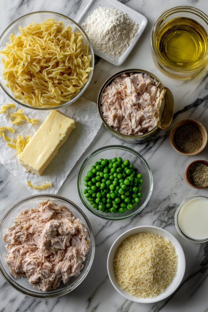 Easy Low Sodium Tuna Noodle Casserole Recipe