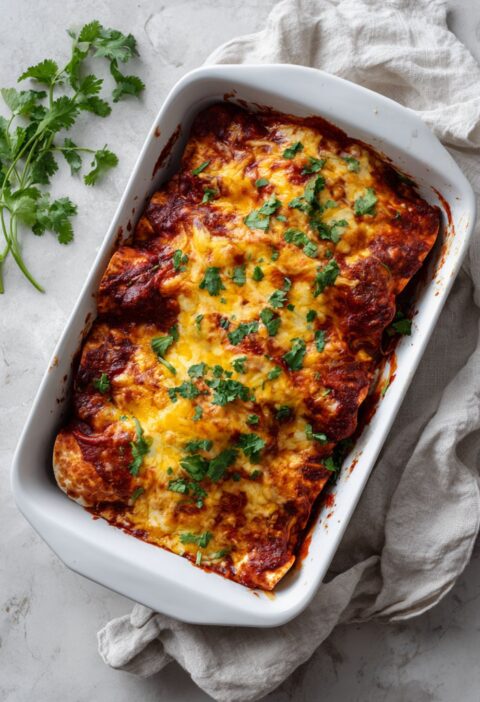 Easy Low Sodium Chicken Enchiladas
