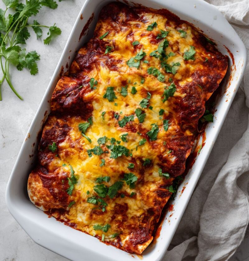 Easy Low Sodium Chicken Enchiladas
