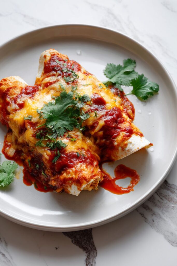 Easy Low Sodium Chicken Enchiladas