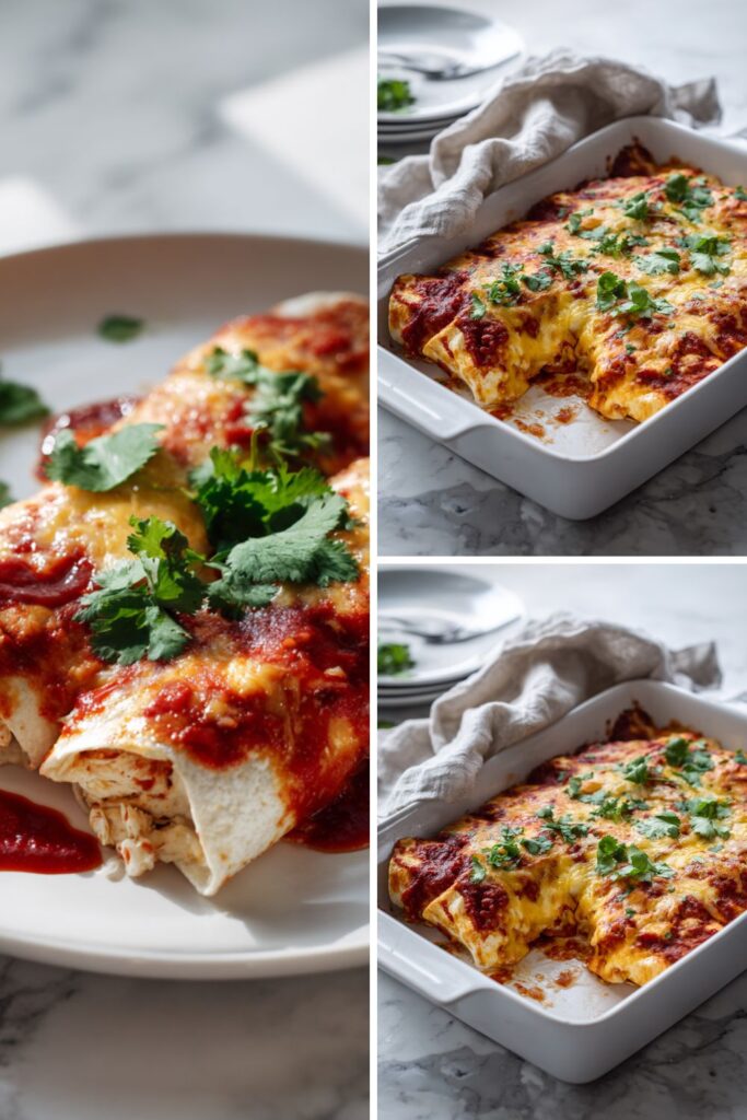 Easy Low Sodium Chicken Enchiladas