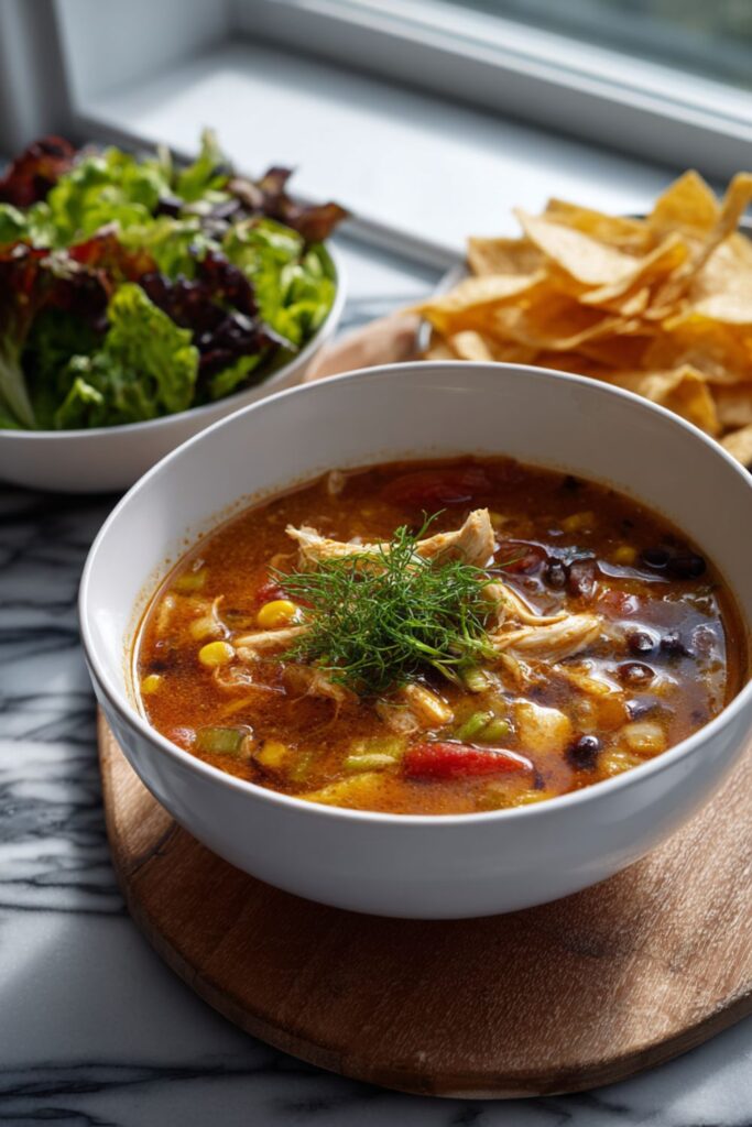 Low Sodium Chicken Tortilla Soup Recipe