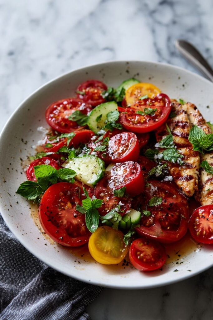 Low Sodium Tomato Salad Recipe

