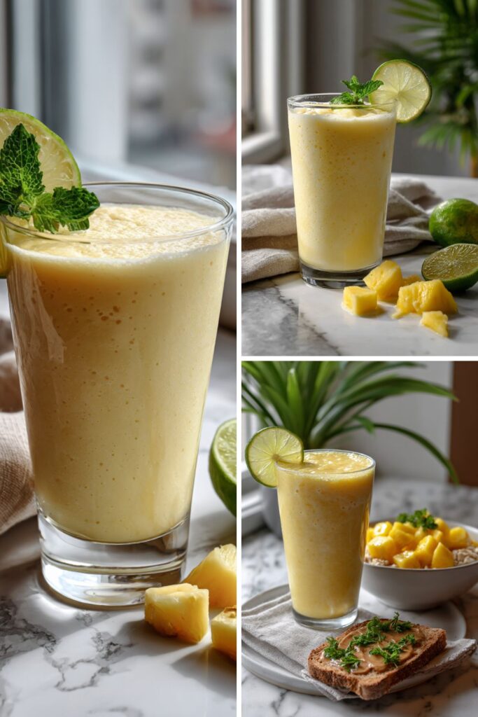 Low Sodium Tropical Fruit Smoothie Recipe