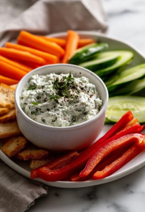 Low Sodium Veggie Dip Recipe
