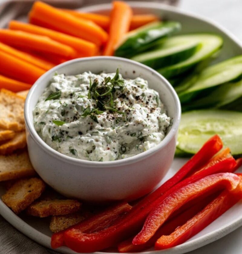 Low Sodium Veggie Dip Recipe
