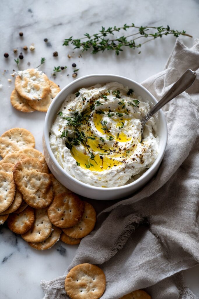 Low Sodium Whipped Ricotta Honey Dip Recipe