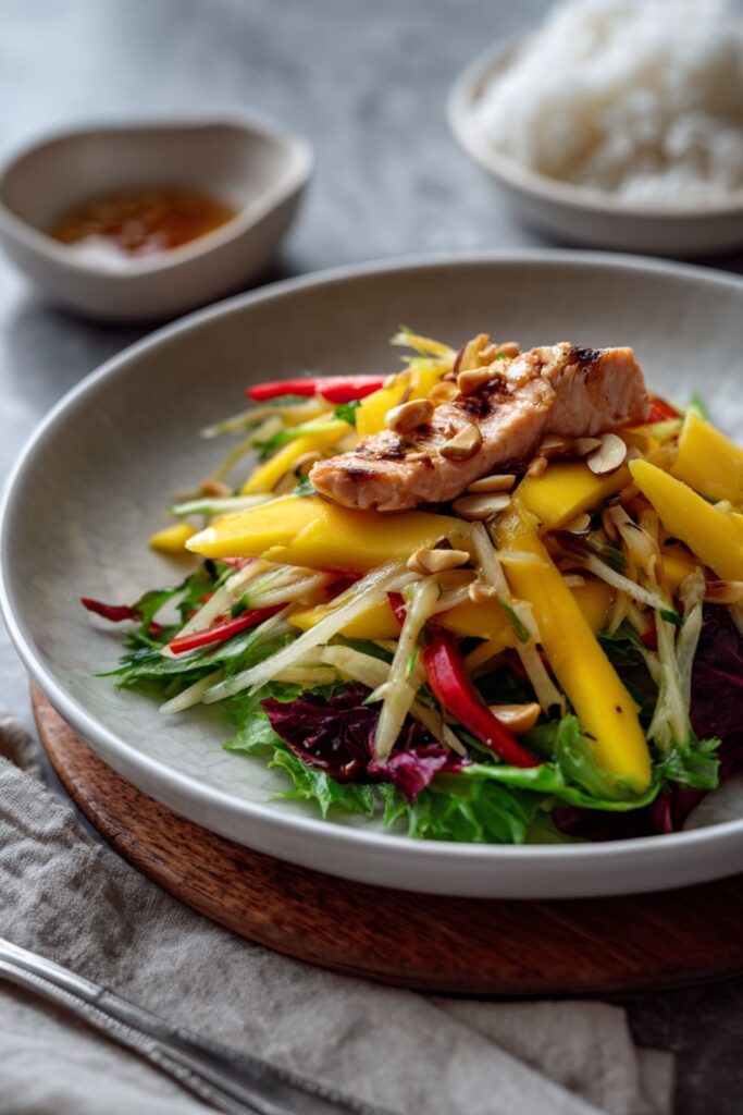 Low Sodium Thai Mango Salad Recipe