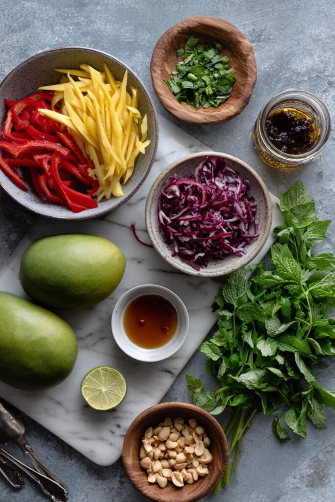 Low Sodium Thai Mango Salad Recipe